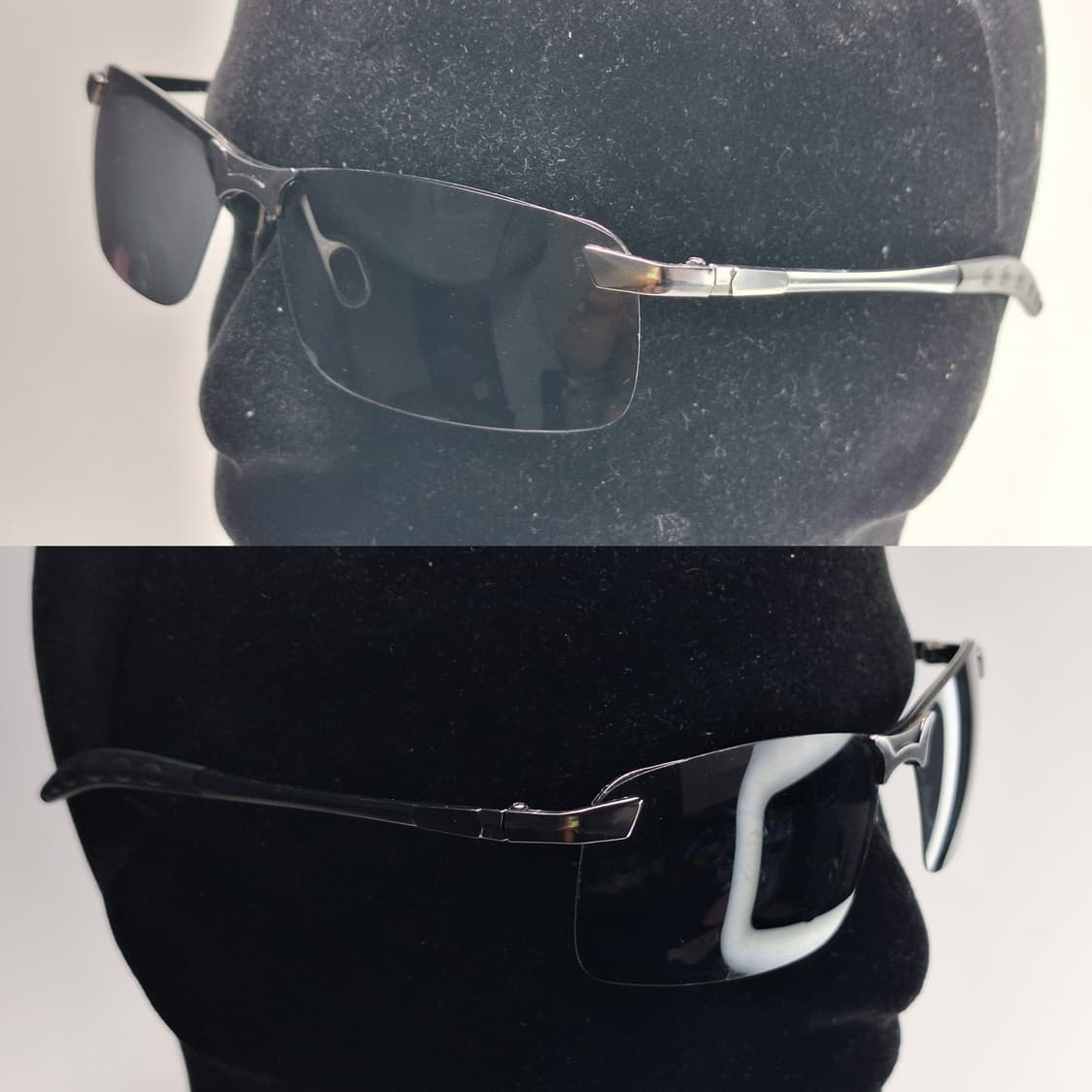 일본 수입 선글라스/빈티지 랩어라운드 y2k 사이버 스포티룩 레트로 패션 상품이미지6