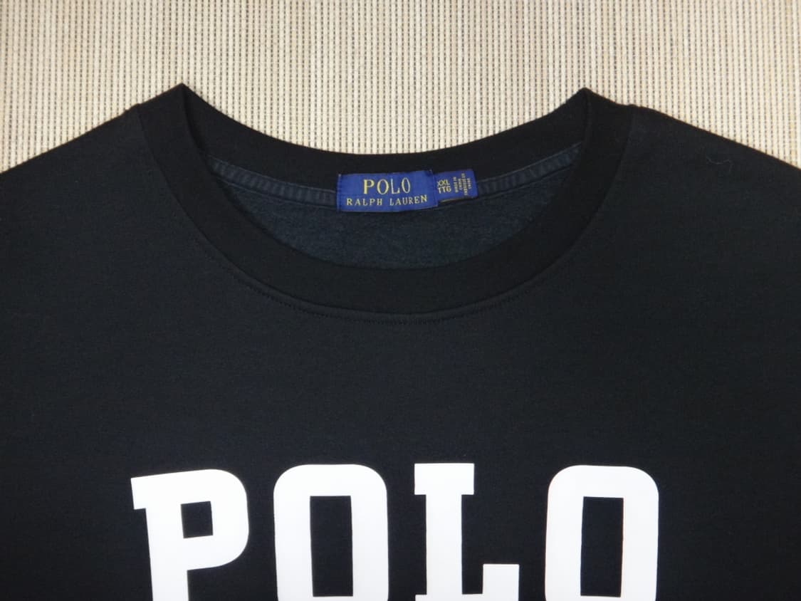 (2XL) 폴로랄프로렌 프린팅 로고 기모 크루넥 맨투맨 상품이미지6