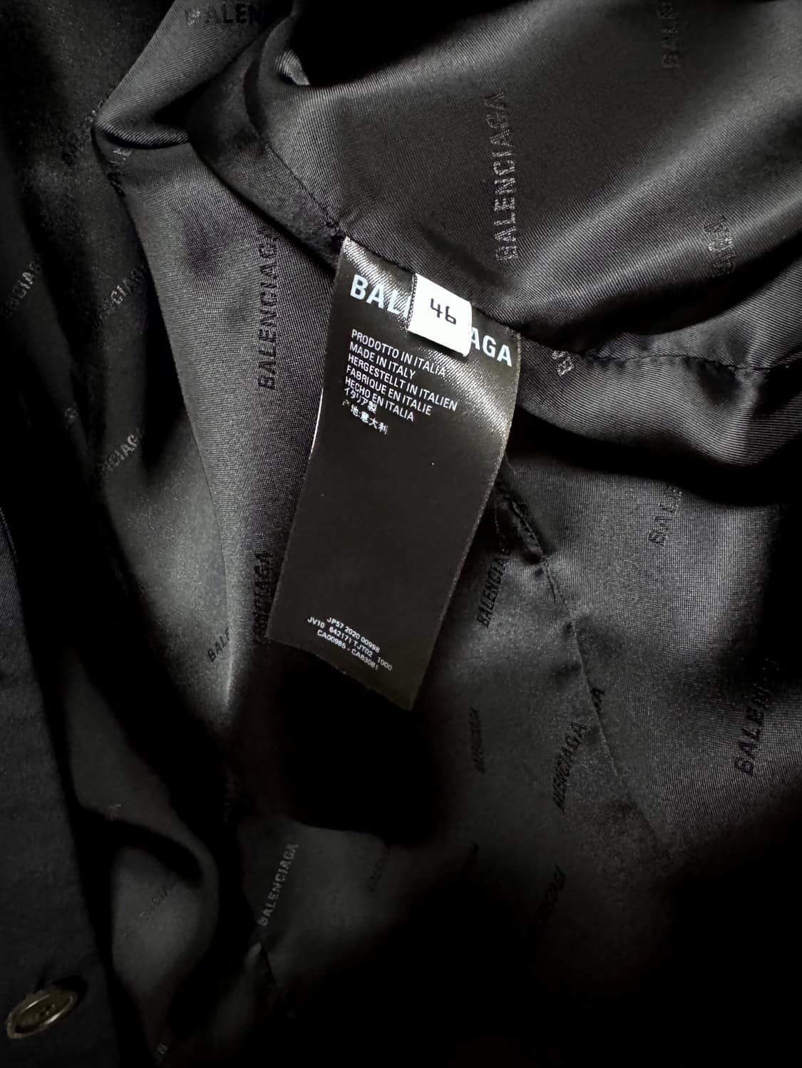 46 / 발렌시아가 오버사이즈 블레이저 상품이미지5
