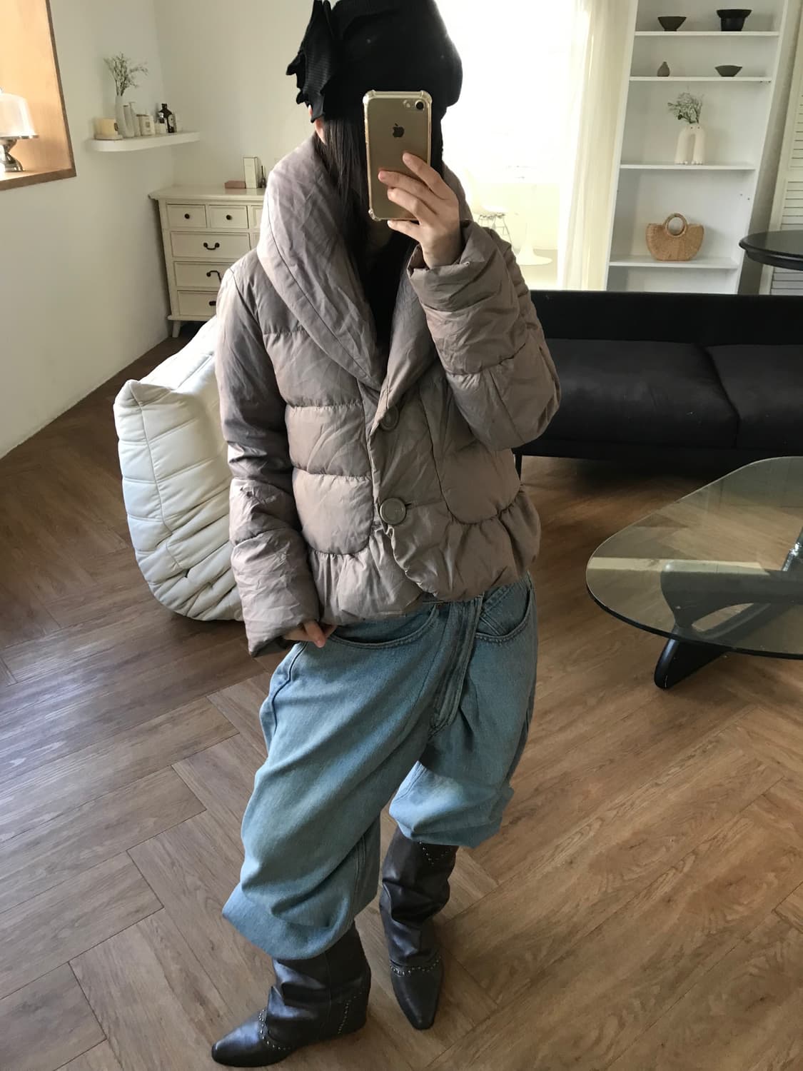 vintage button jumper 상품이미지1