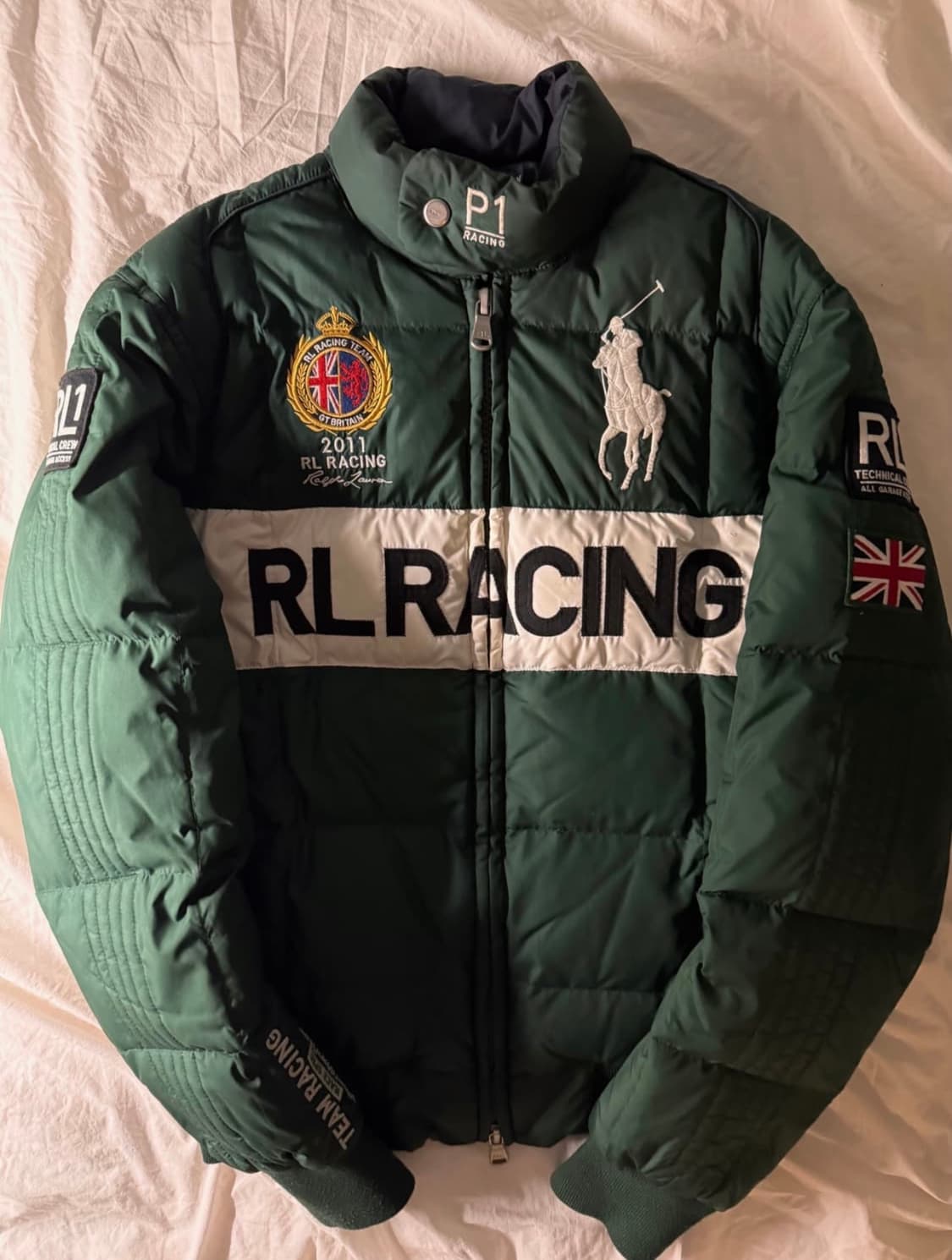 폴로 레이싱 패딩 상품이미지2