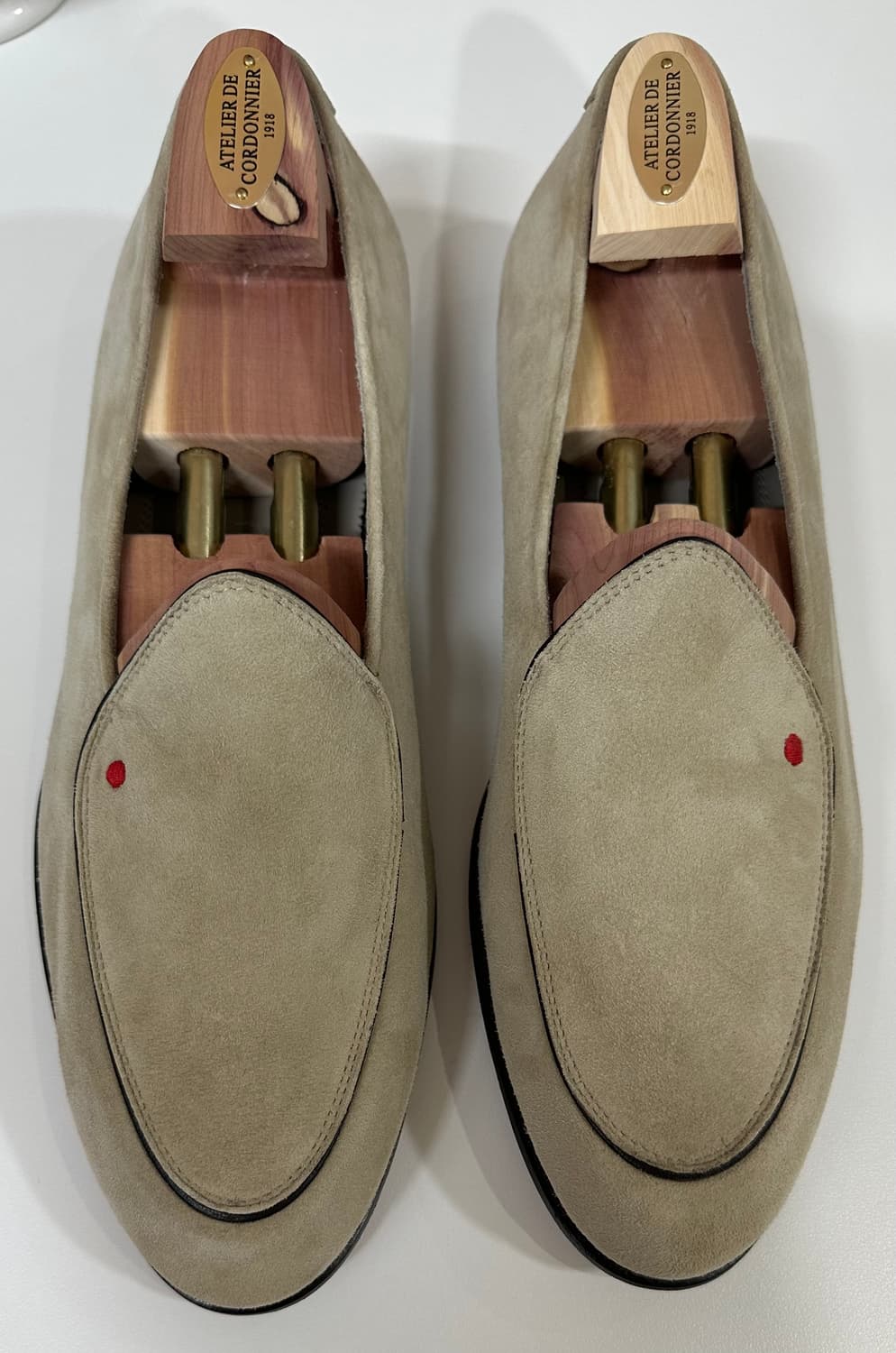 키톤 나폴리 시그니처 로고 클래식 스웨이드 로퍼 슈즈 새상품 상품이미지1