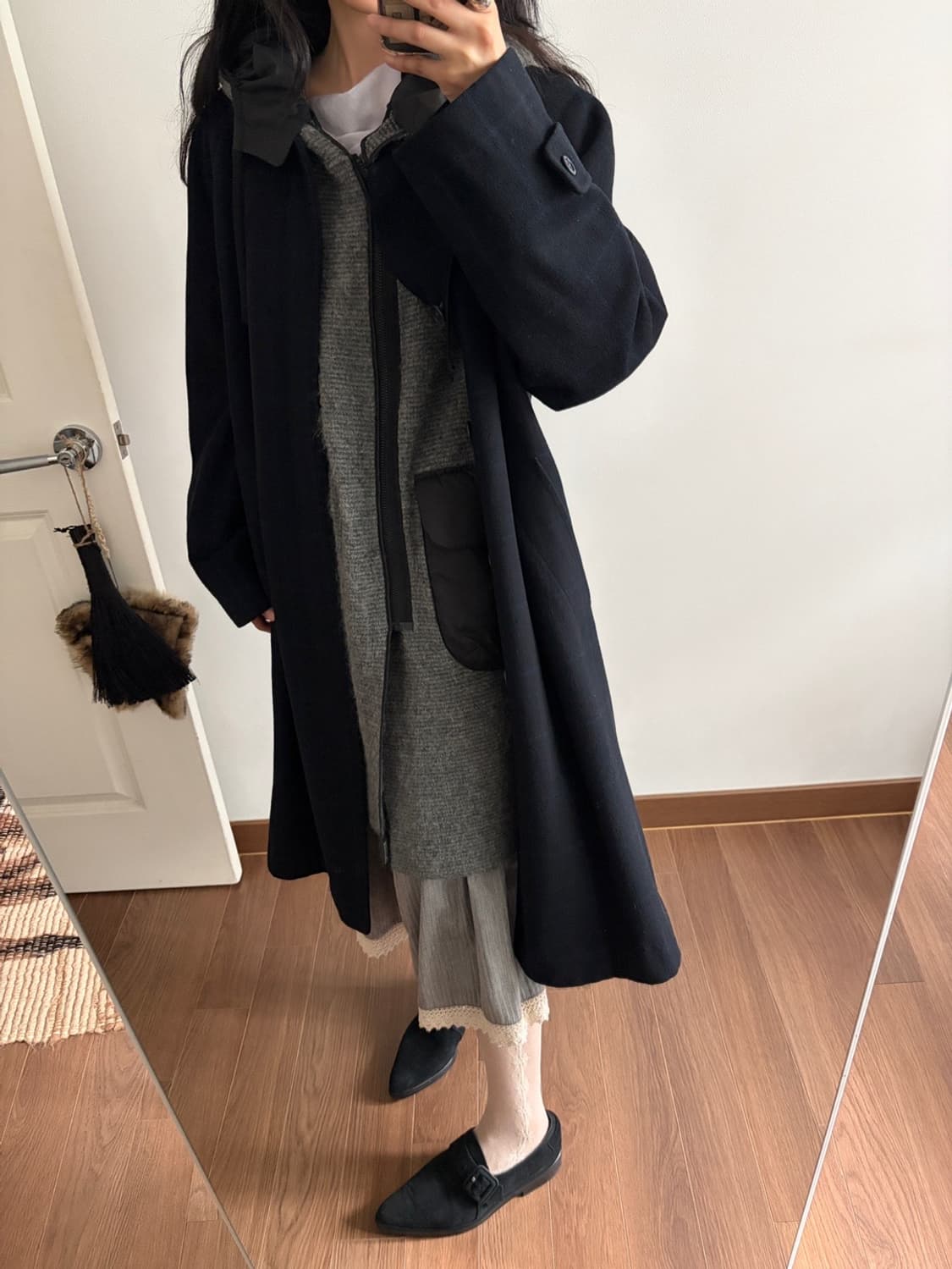 hooded zip-up coat 상품이미지6