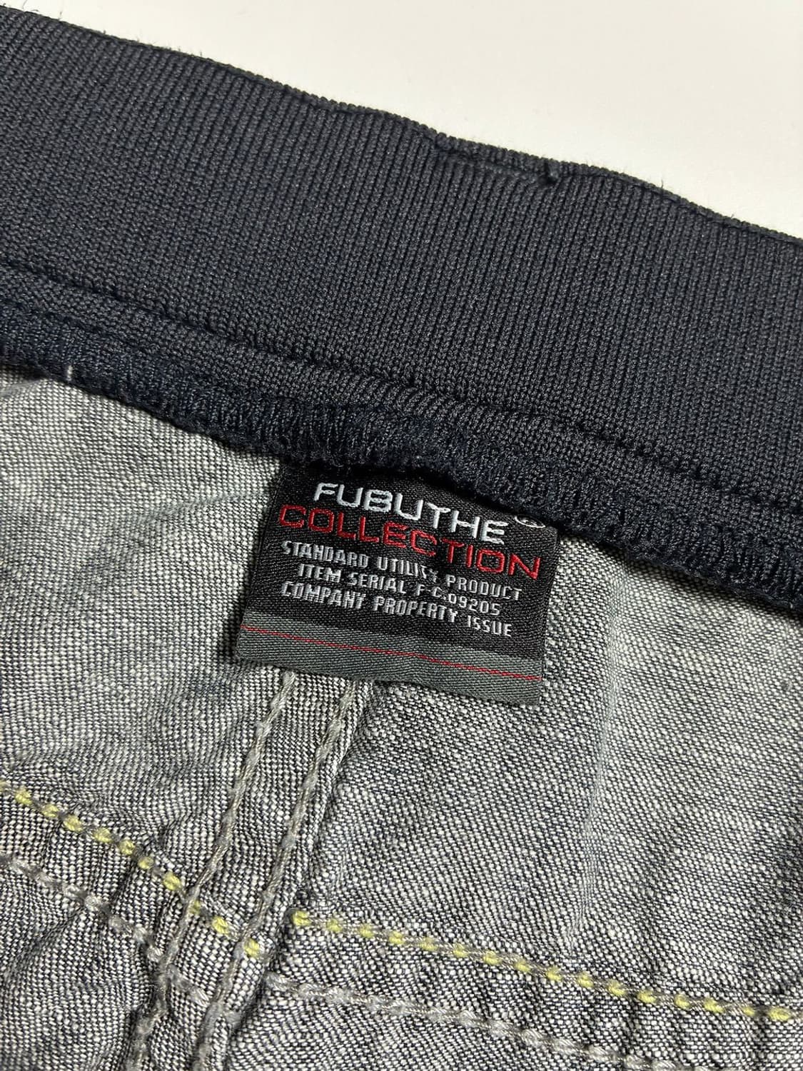 푸부 FUBU Y2K 자수 디테일 데님 반바지 R2354 상품이미지7