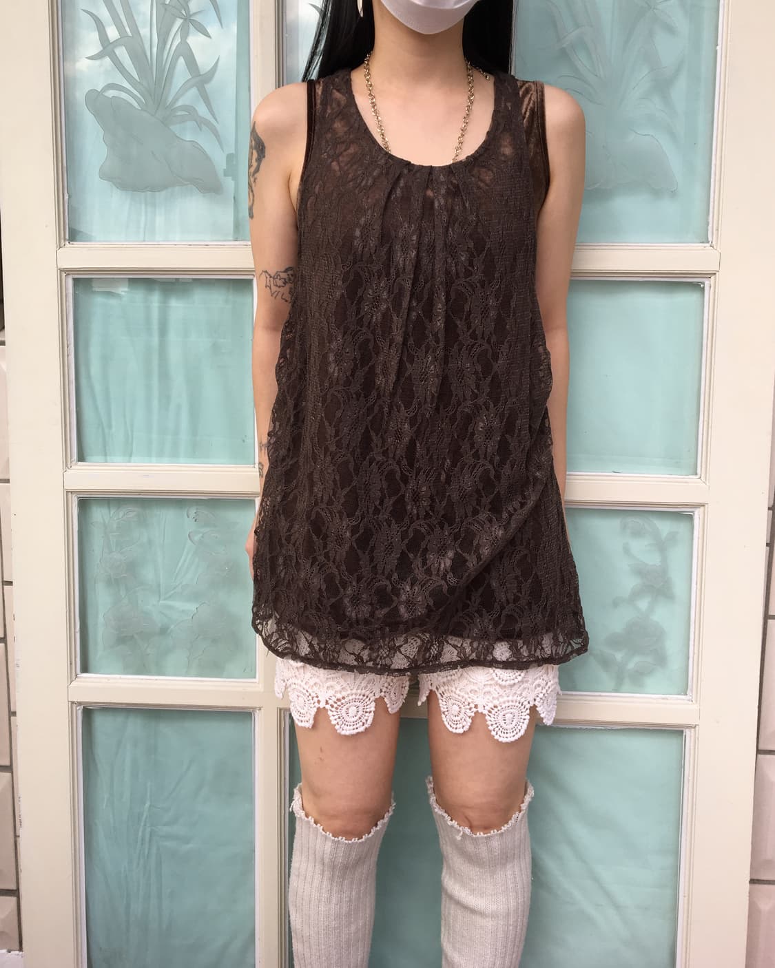 Lace sleeveless 상품이미지1