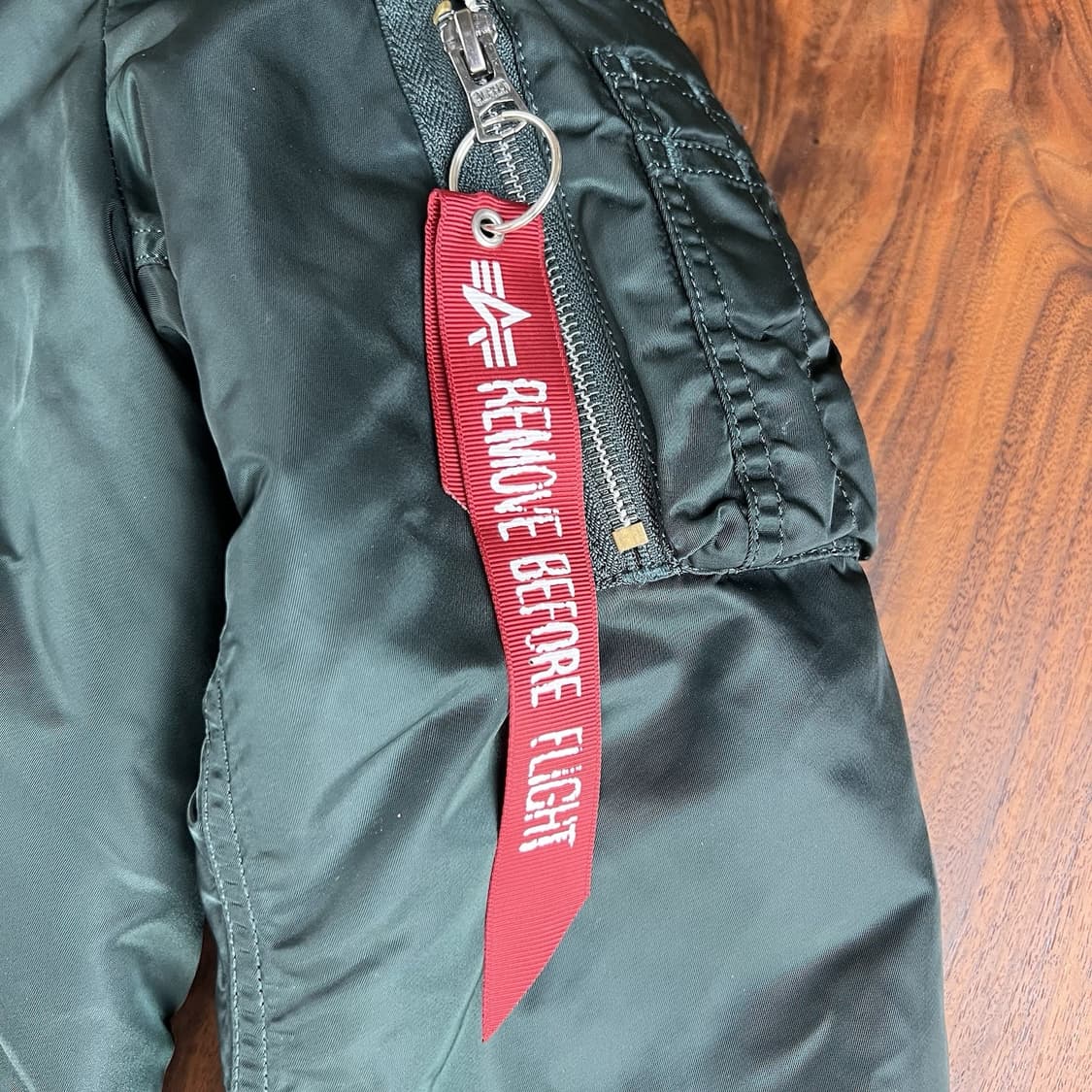 10s 알파 인더스트리 MA-1 D-TEC 후드 자켓 상품이미지5