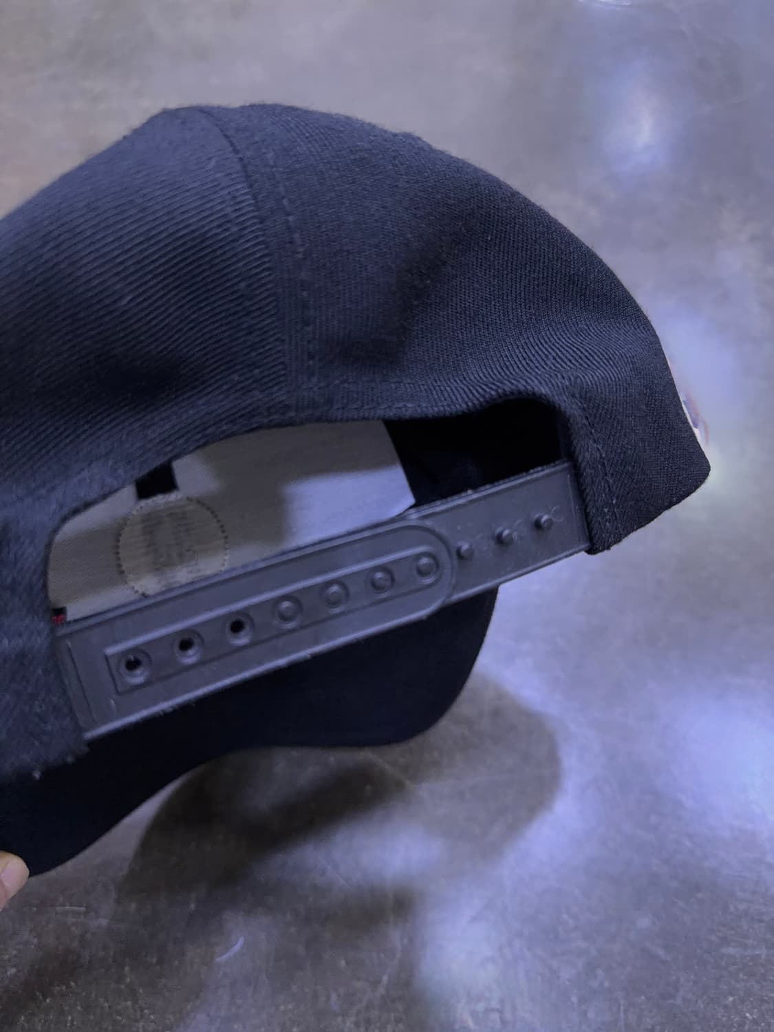 볼컴 로고 캡 모자 블랙 상품이미지3