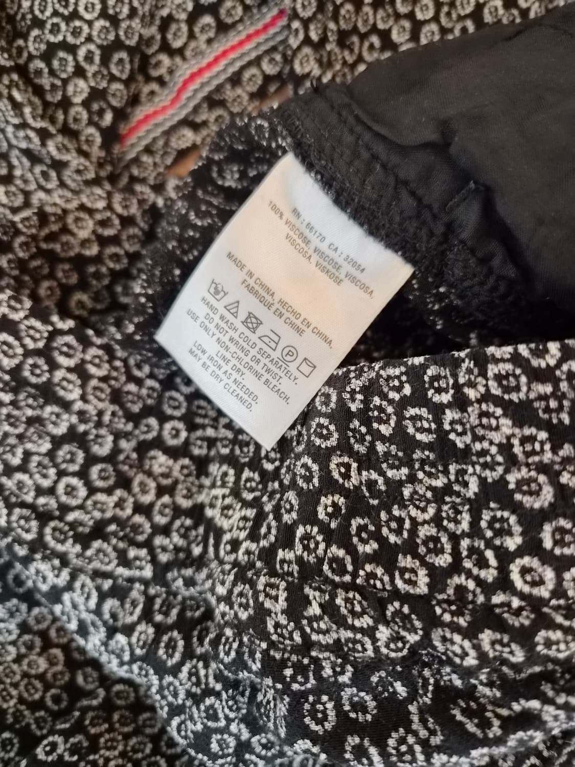 앤쓰로폴로지 여성 밴딩플로럴팬츠 XS사이즈 상품이미지9