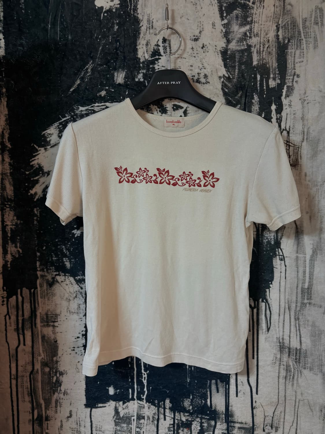 Lovelivelife half t-shirt 상품이미지1