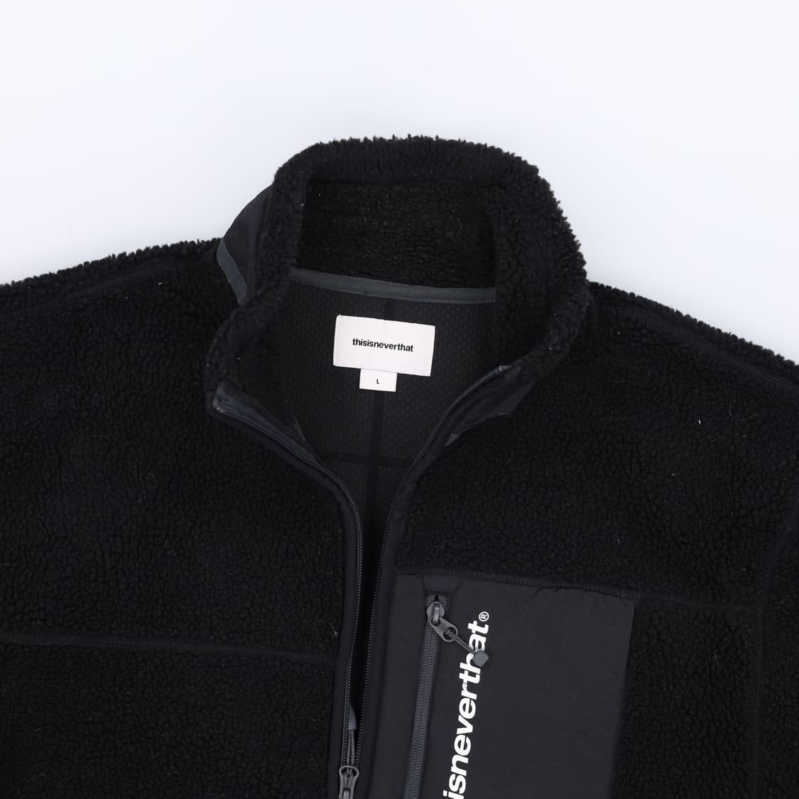 [L] 디스이즈네버댓 플리스 뽀글이 자켓 0107H1 상품이미지3