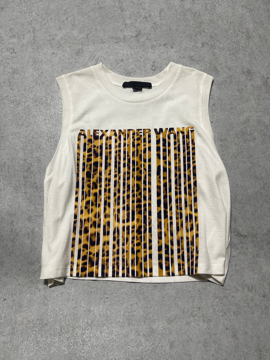 Leopard sleeveless top 상품이미지1