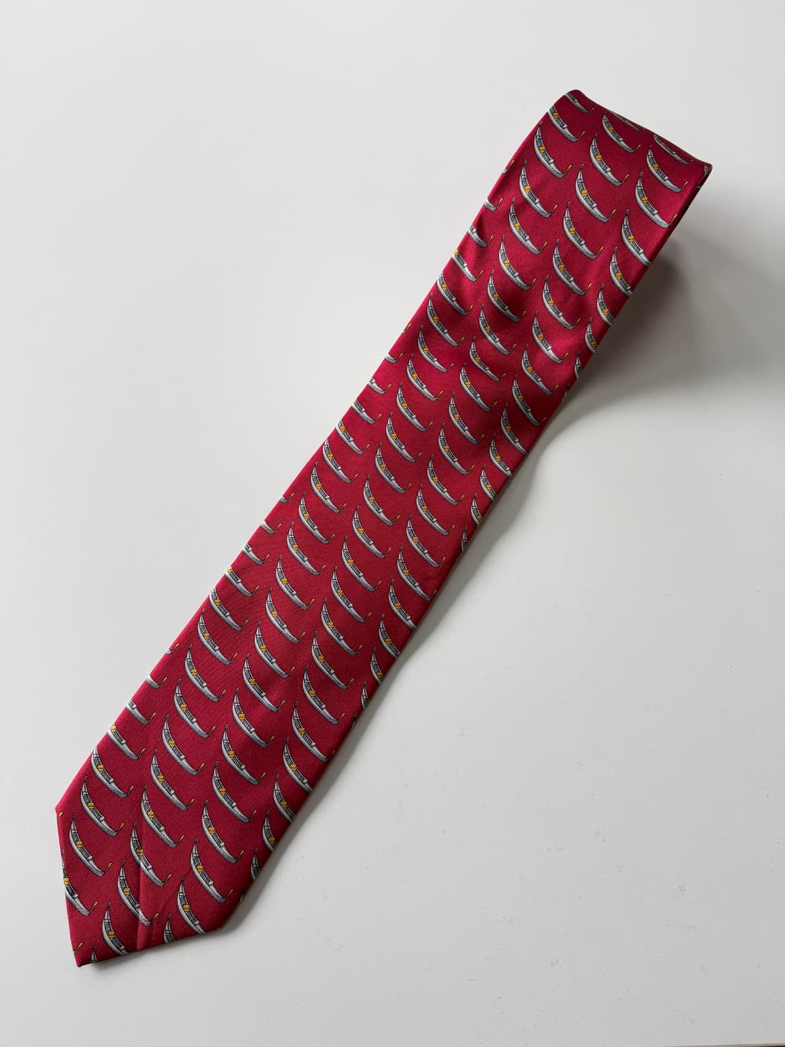 빈티지 실크 넥타이 8cm 상품이미지1