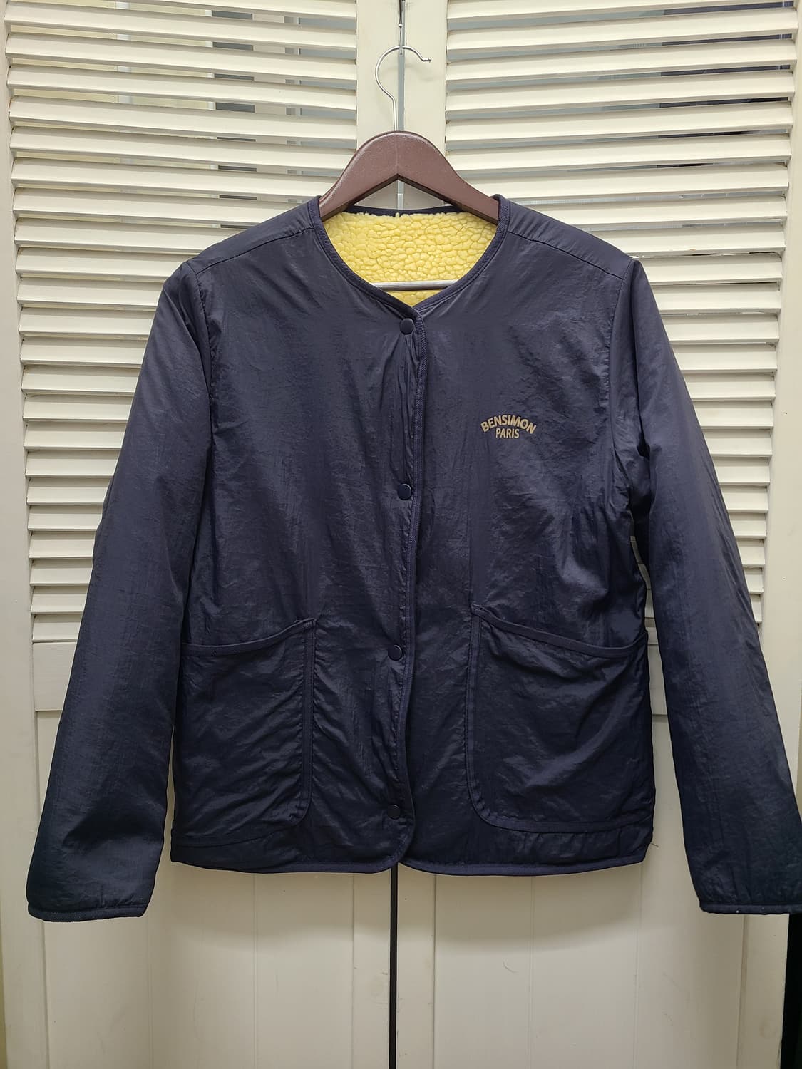 벤시몽 양면 후리스 패딩 자켓 상품이미지7