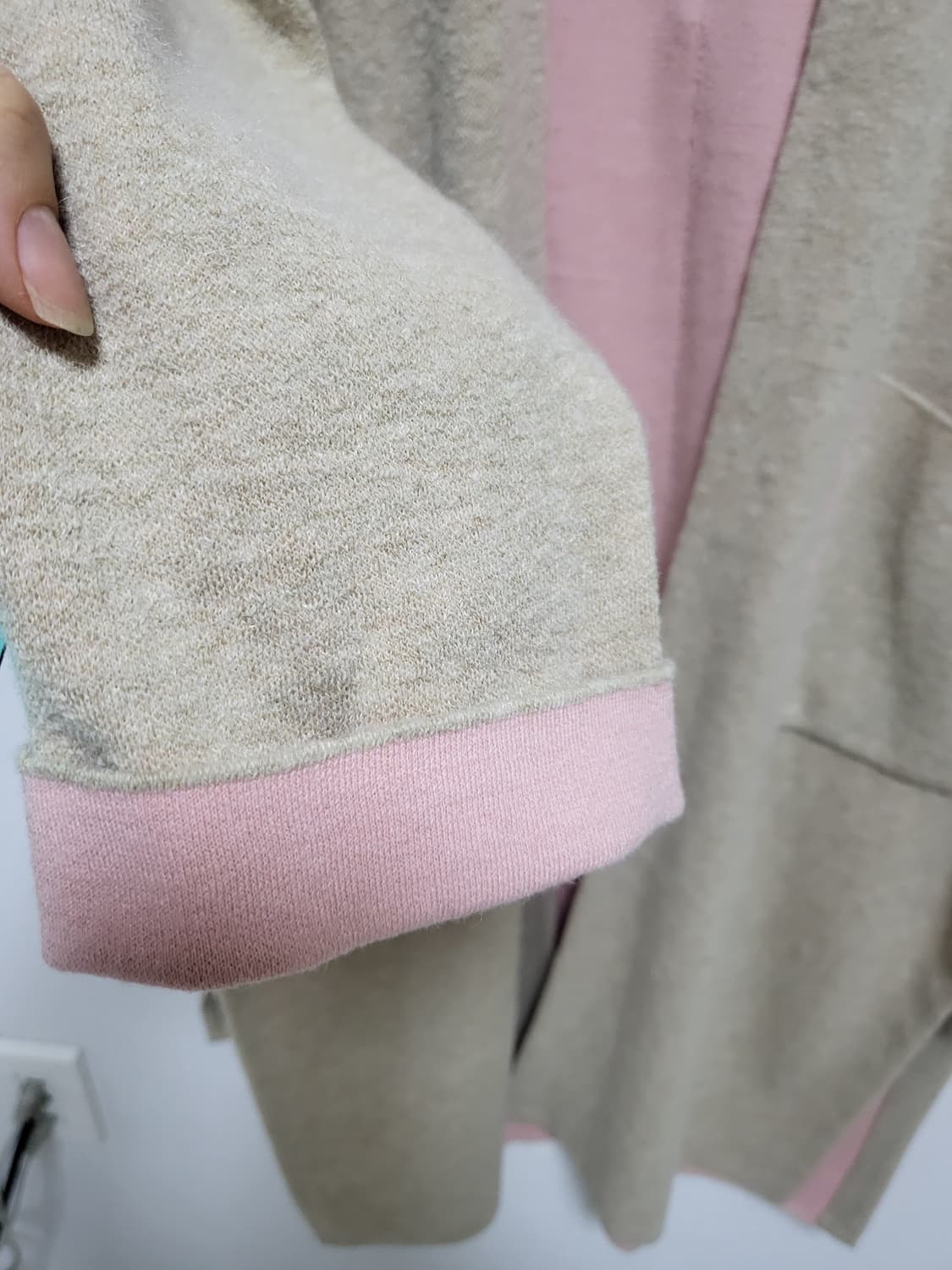 바이 쥬시뀌뚜르 한섬 BIRD 롱 니트 가디건 Free 새제품.55-88 상품이미지6