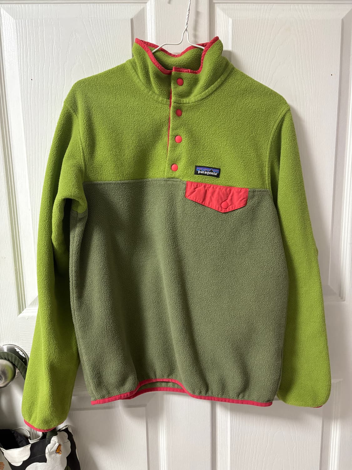 파타고니아 신칠라 우먼 플리스 스냅티 S 상품이미지1