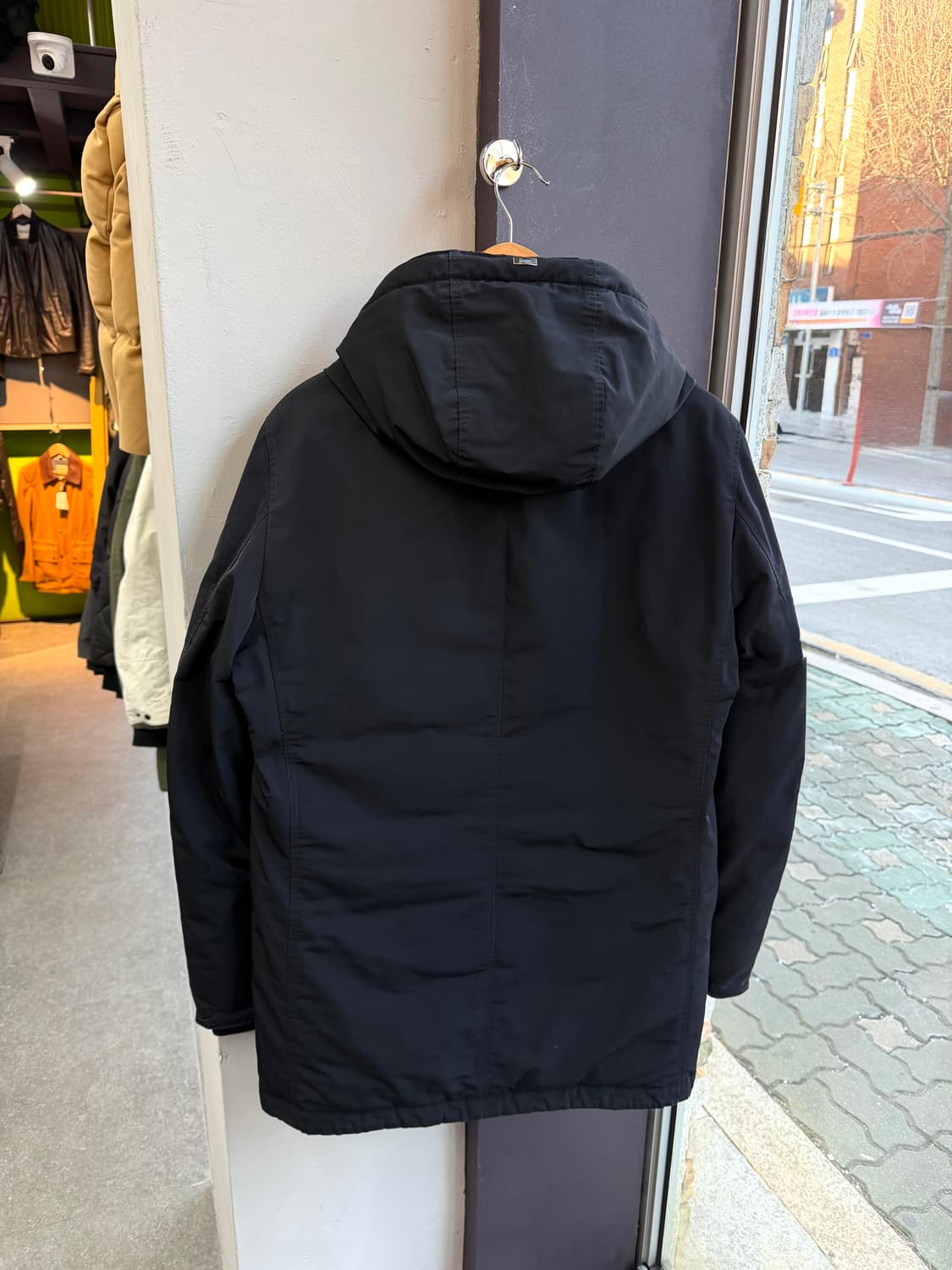 100~105/ 에르노 구스다운 후디드 나일론 패딩점퍼 상품이미지7