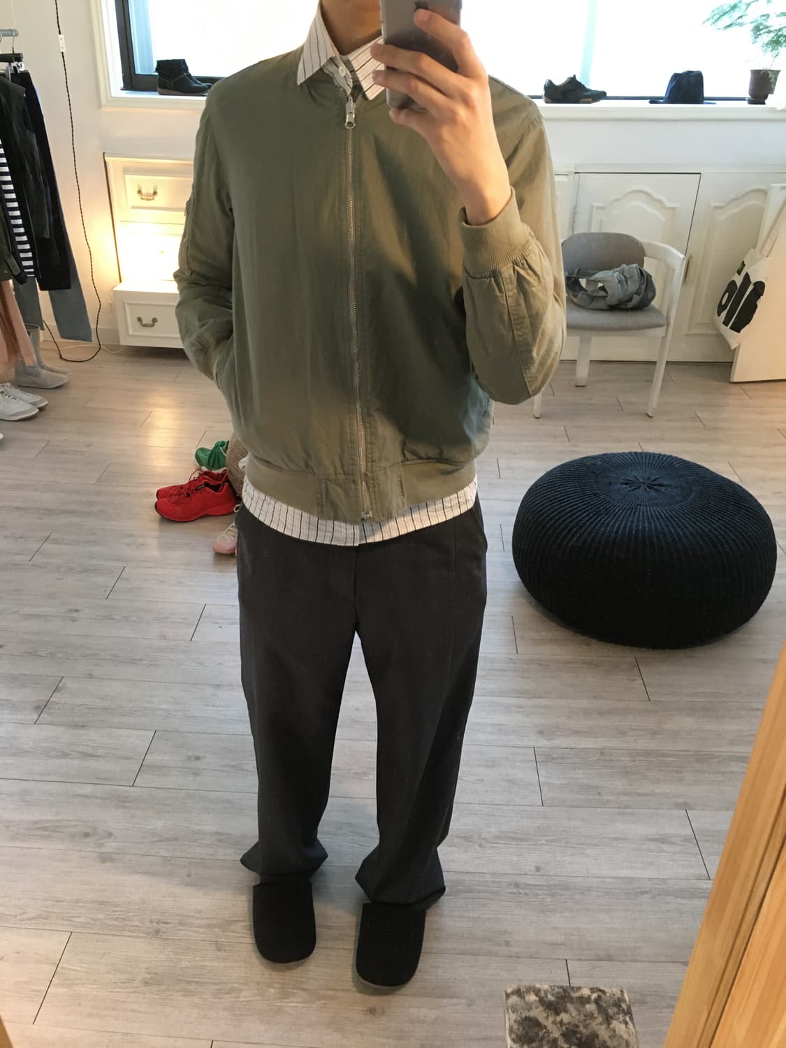 언그리드 리버시블 자켓 상품이미지1