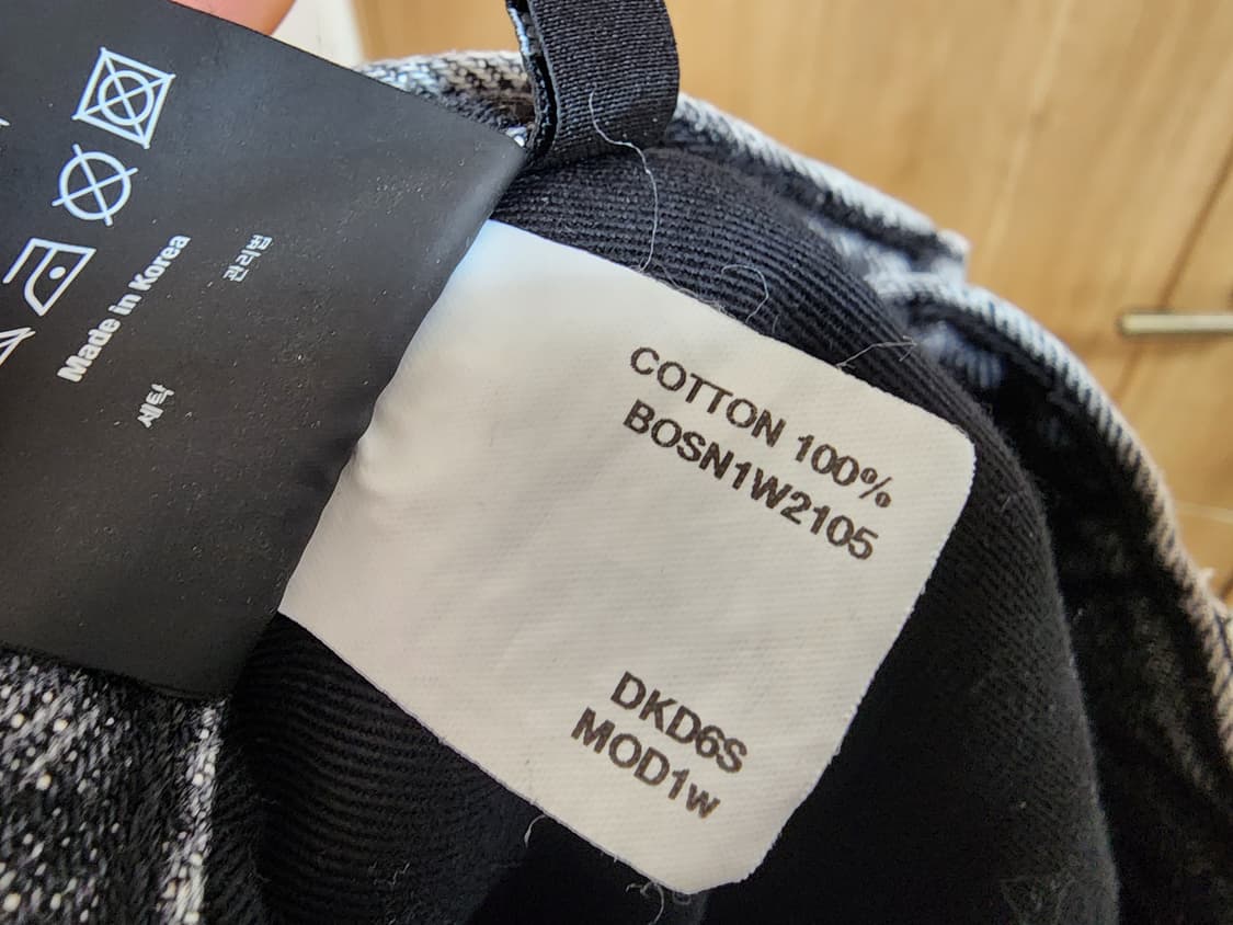 (29)MOD.9 모드나인 블랙 스타더스트 MOD1w 데님 팬츠  상품이미지4