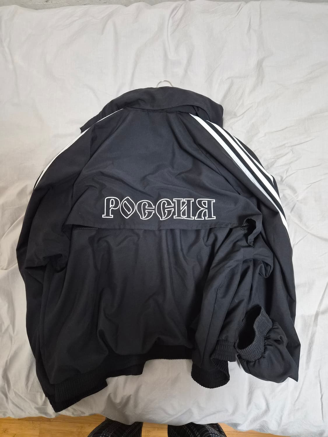 [S] 고샤x아디다스 우븐자켓 블랙 상품이미지7