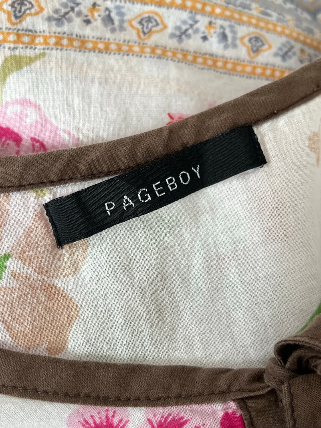 PAGEBOY 플로럴 블라우스 상품이미지5