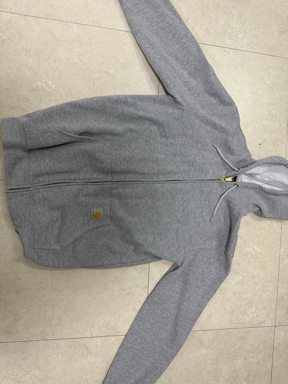 칼하트 후드집업 헤더 그레이 s사이즈 상품이미지1