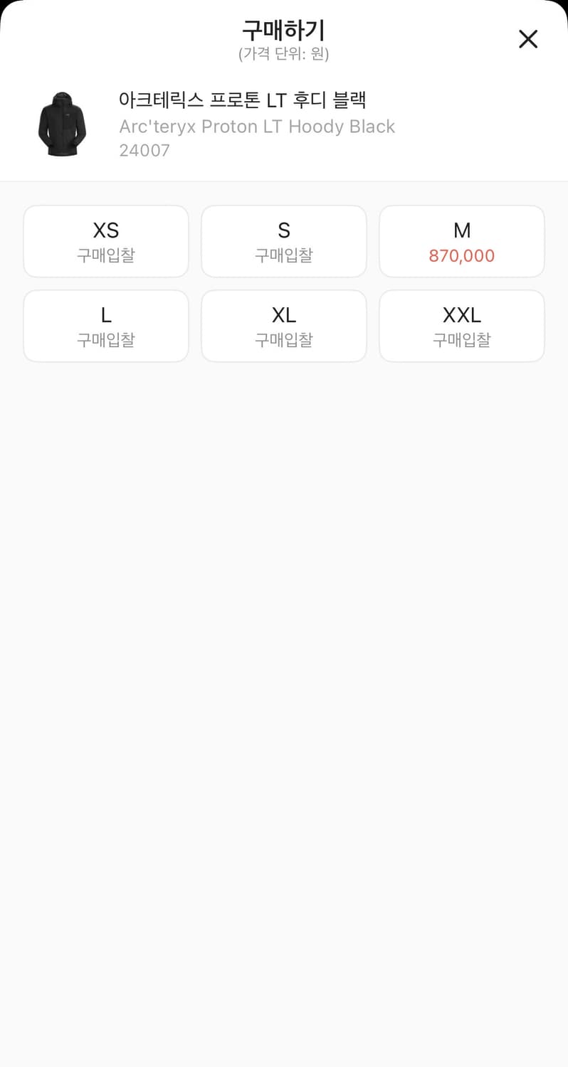 아크테릭스 프로톤lt후디 m 상품이미지3