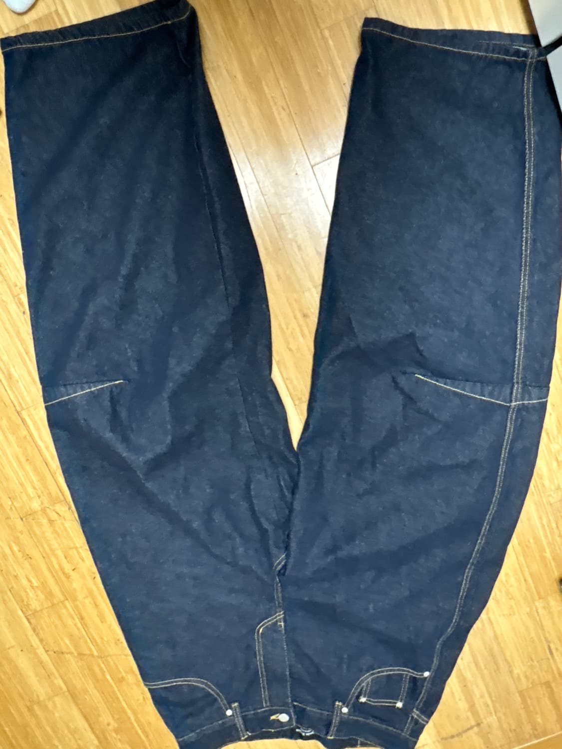 도흐 생지 사이드 핀 데님 2432 상품이미지1