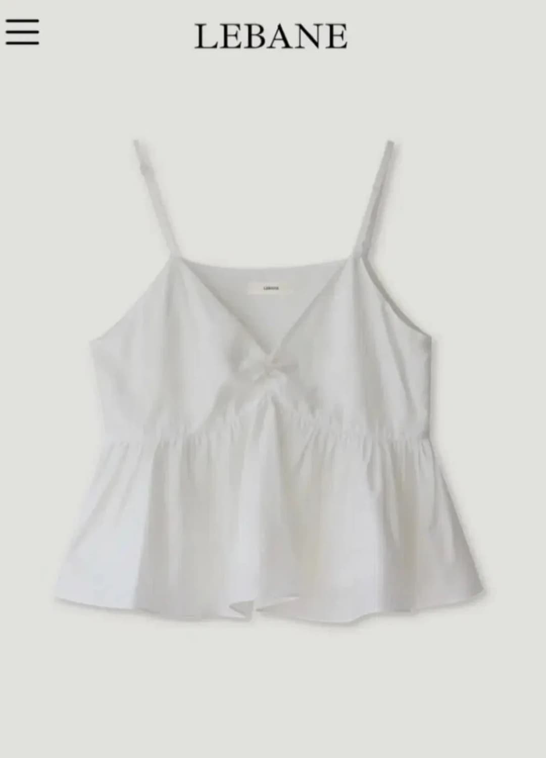 LEBANE cotta blouse 2사이즈 상품이미지1