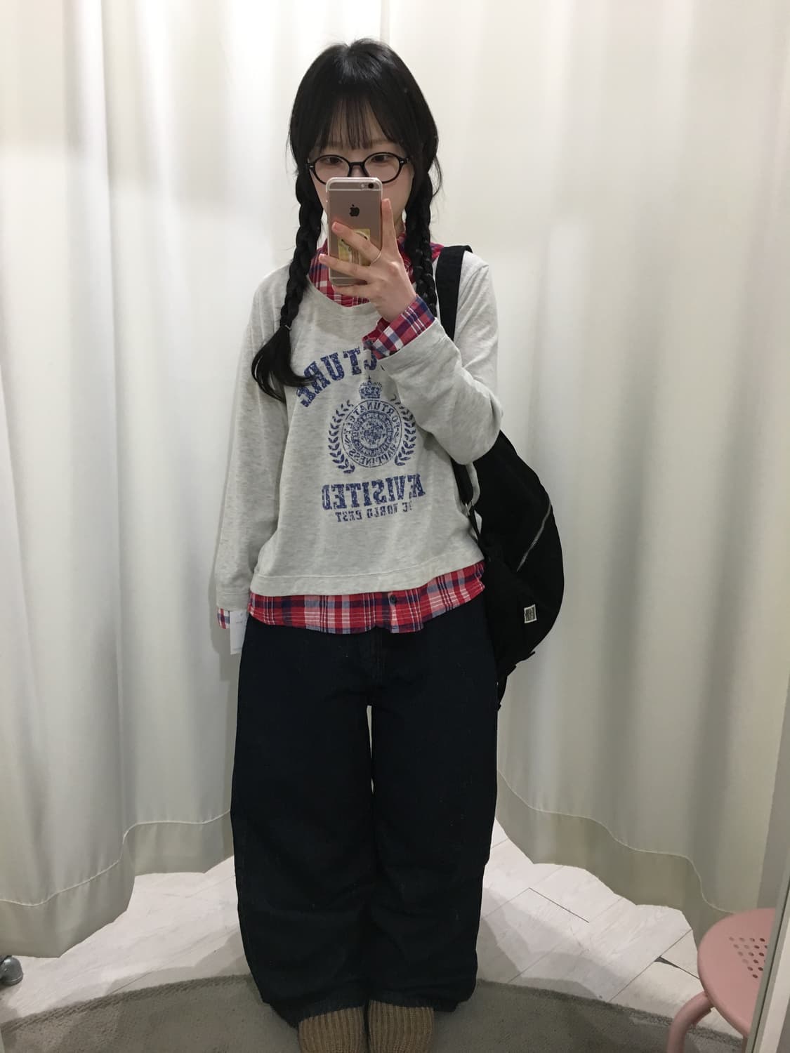 생지컬러 와이드 데님 팬츠 상품이미지2