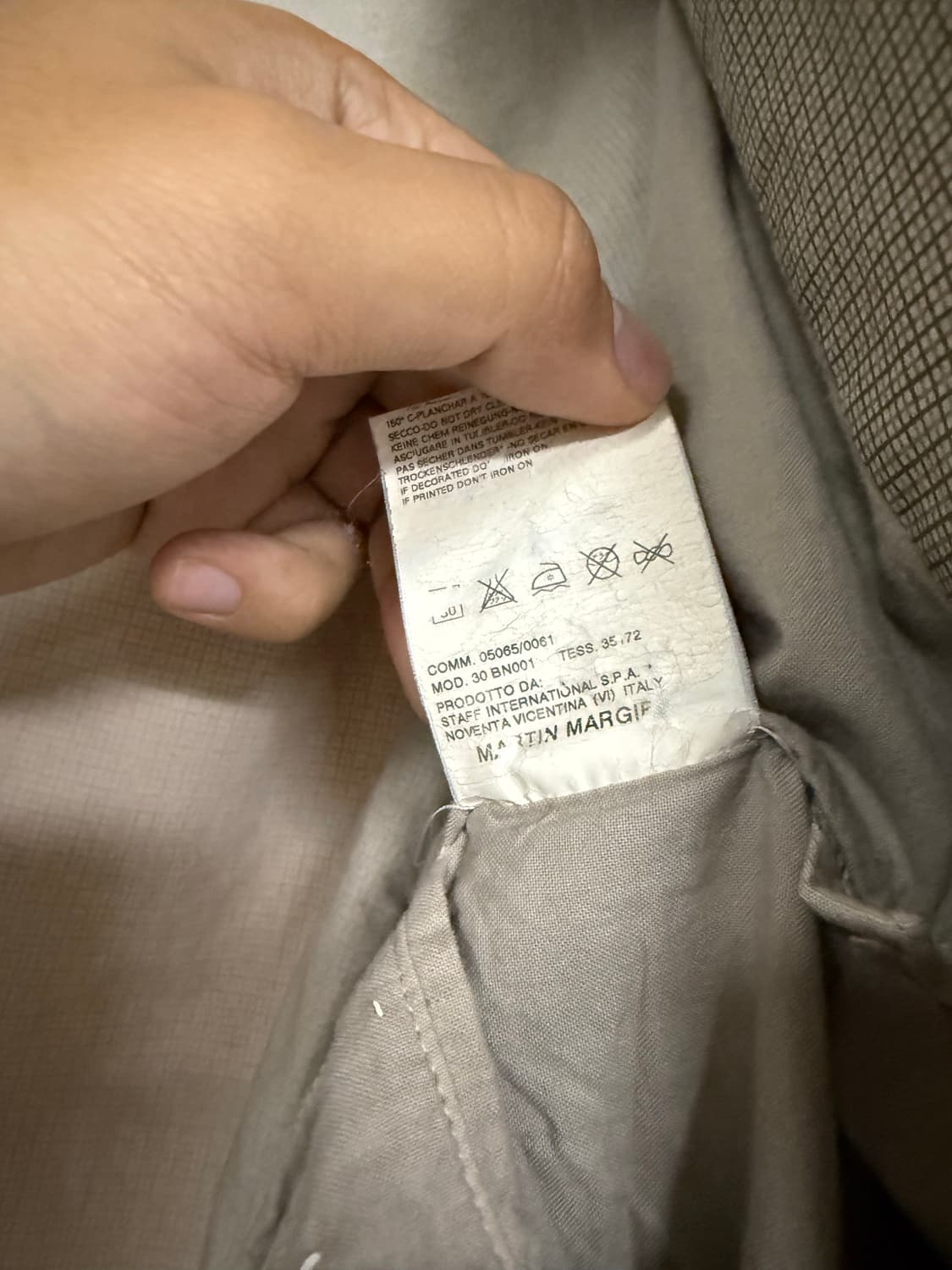 마틴 마르지엘라 퇴색 가공 빈티지 그라데이션 블레지어 자켓 상품이미지7