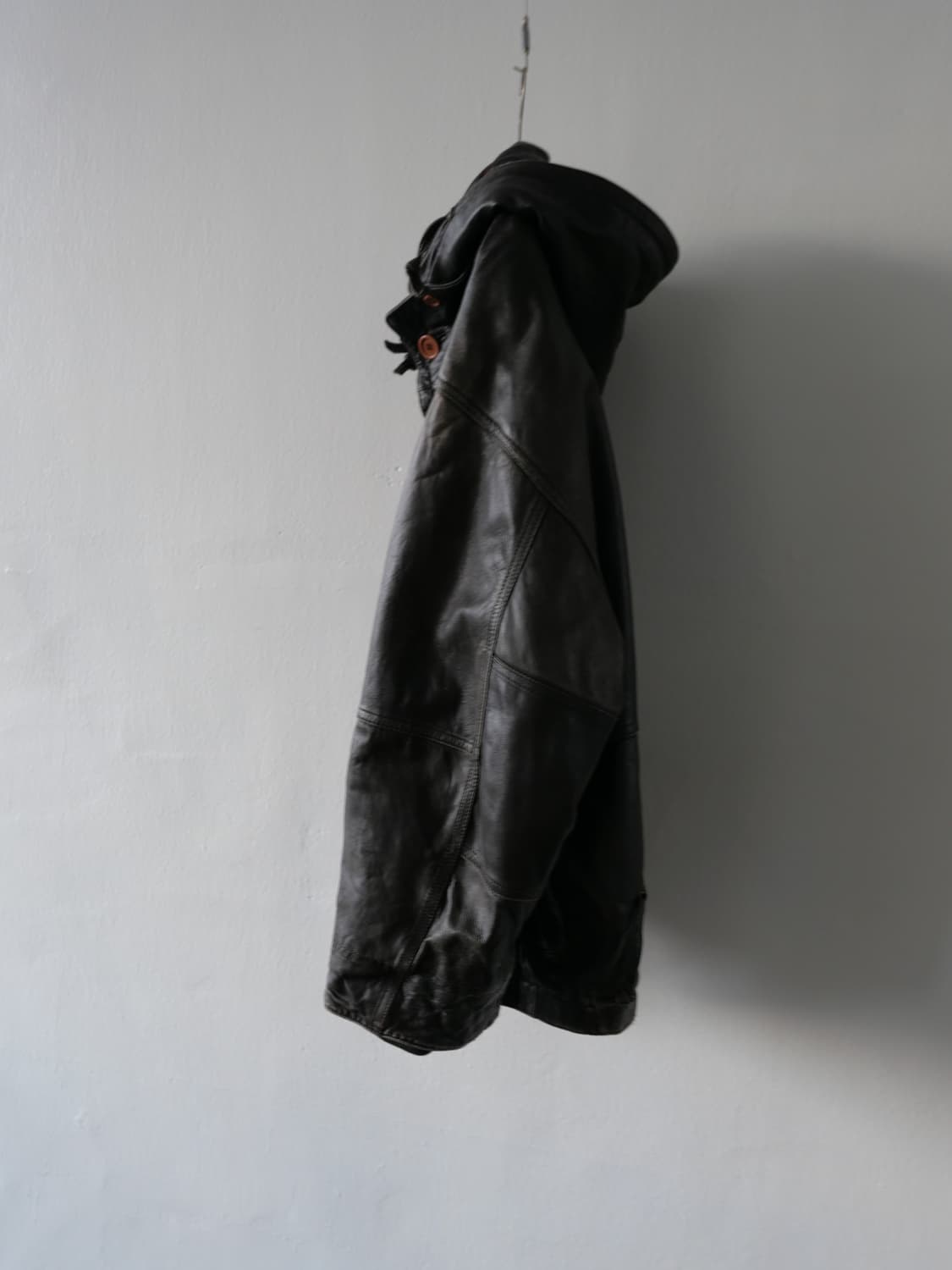 Hai issey miyake 90’s leather parka 상품이미지2