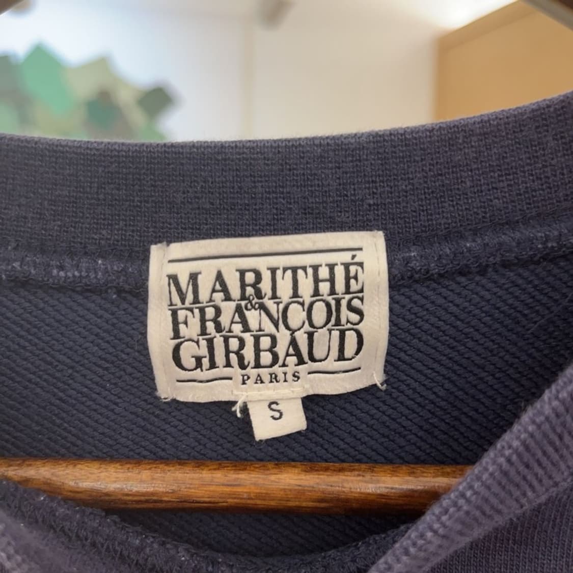 마리떼프랑소와저버 빅로고 캐주얼 크롭 맨투맨 S C09469 상품이미지5