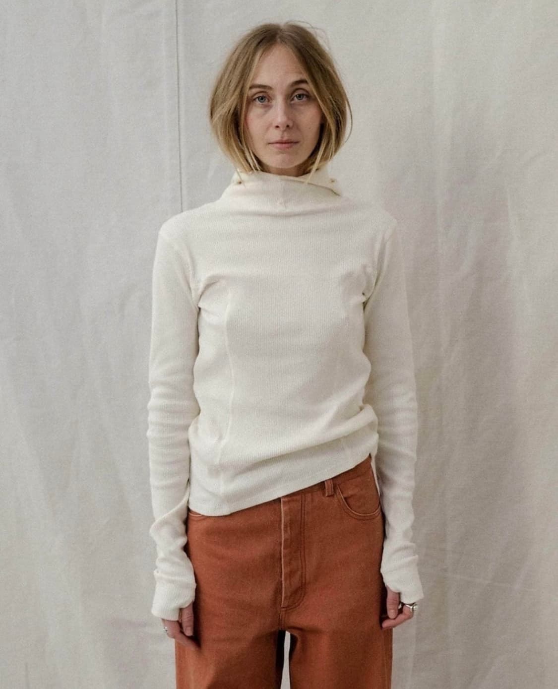 Baserange hanifa hoodie undyed 상품이미지1