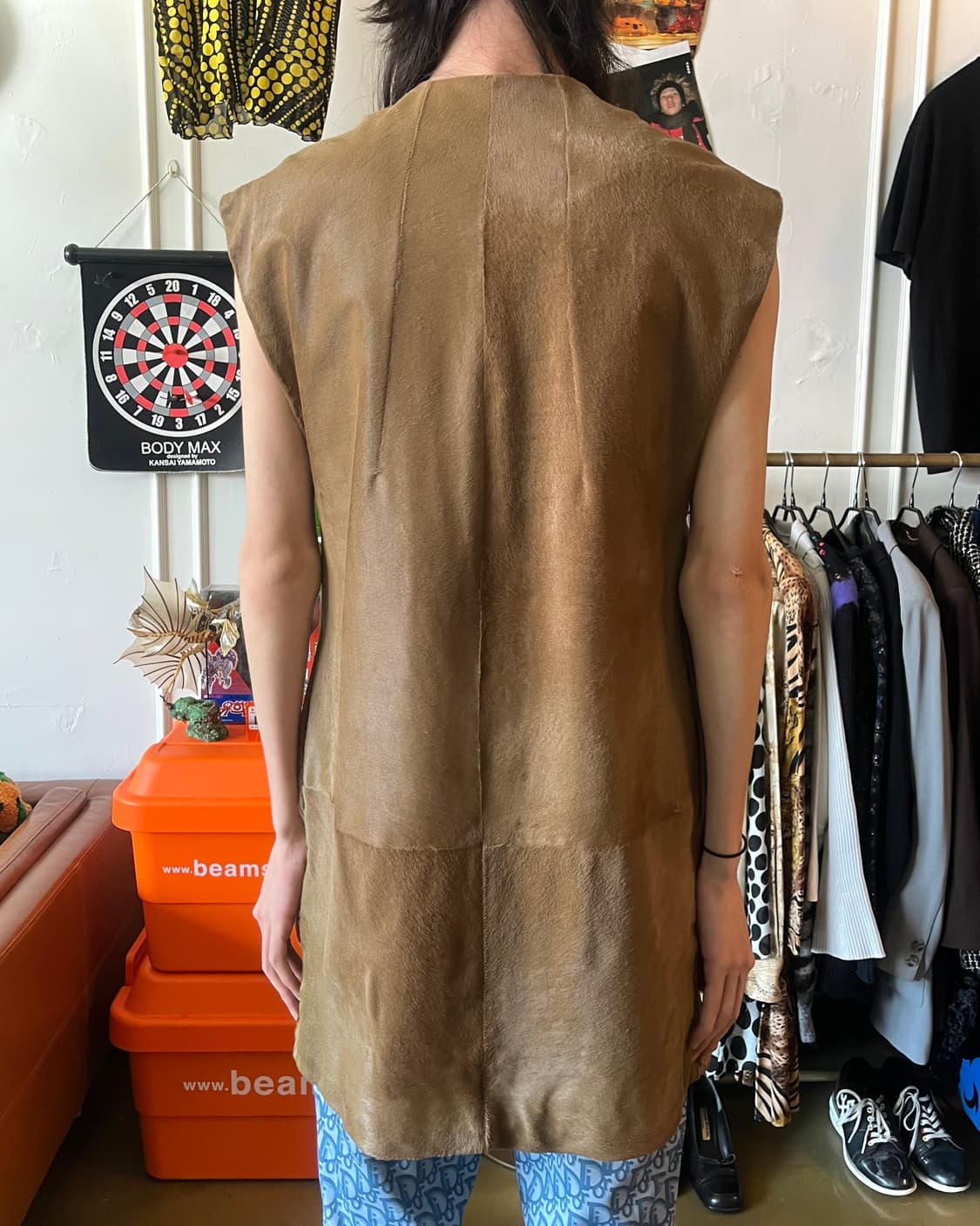 MARNI Archive Pony Hair Leather Fur Vest 상품이미지3