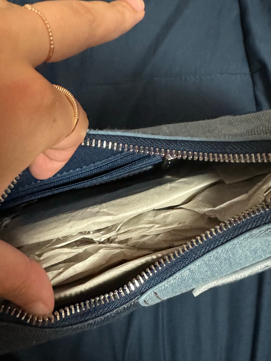 찰스앤키스 데님 숄더백 상품이미지4