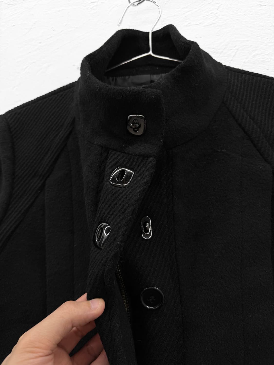 unspeck 듀얼 클로징 울 자켓 상품이미지2