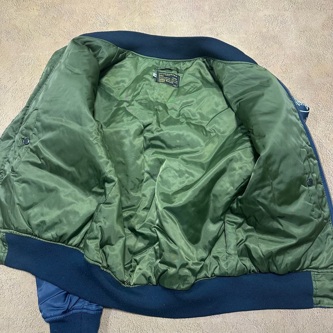 ✨ (바배) ASPES BLU & CO flight 항공점퍼 자켓 상품이미지3