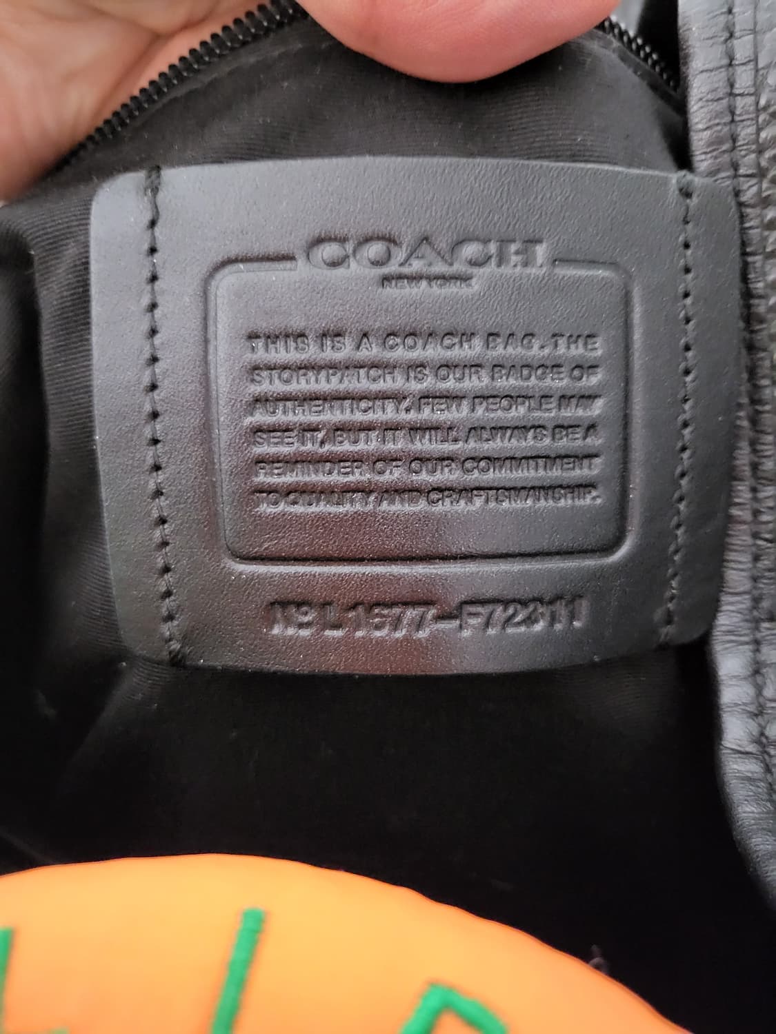 코치 가죽 남성백팩 상품이미지8