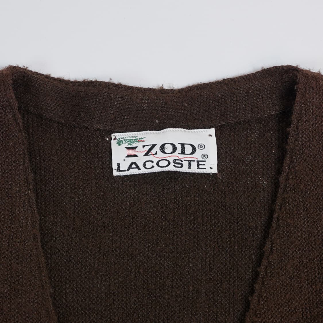 1960s 라코스테 Orlon 아크릴 가디건 상품이미지5