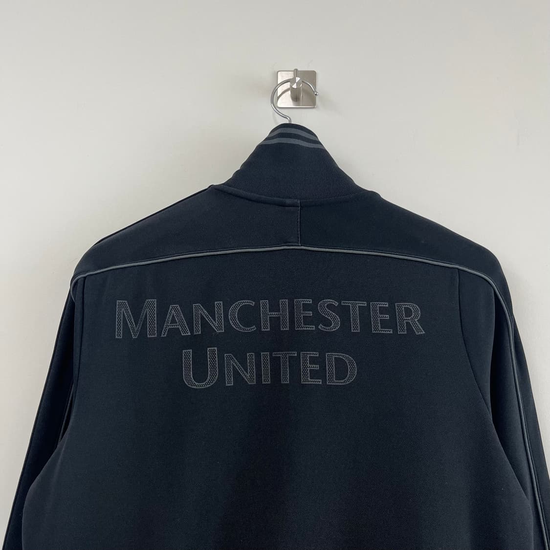 나이키 12-13 맨체스터 유나이티드 올블랙 트랙탑 져지 상품이미지5