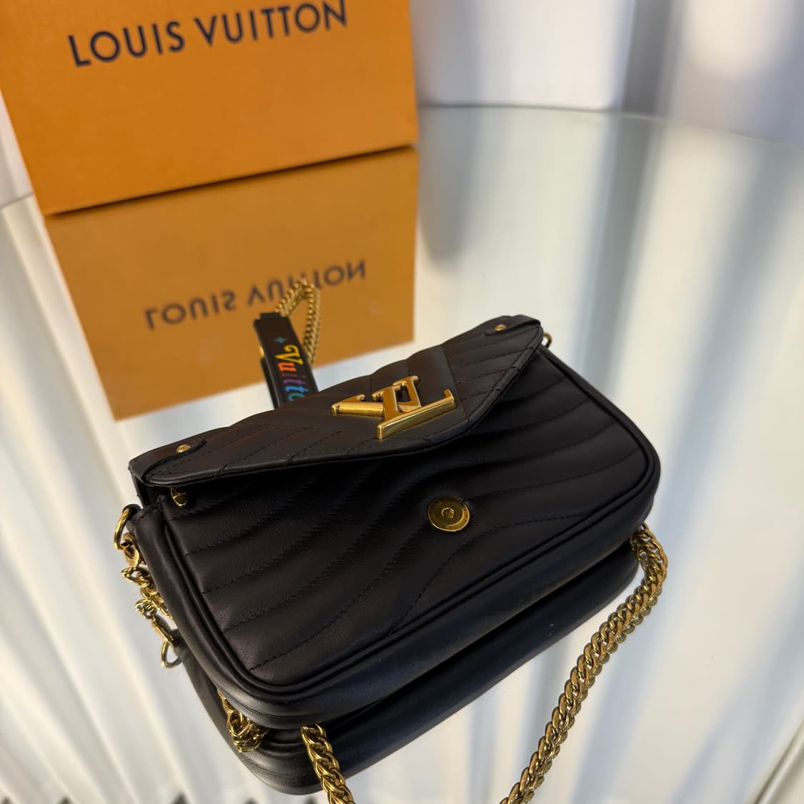 루이비통 뉴웨이브 포쉐트 체인백 블랙 상품이미지7