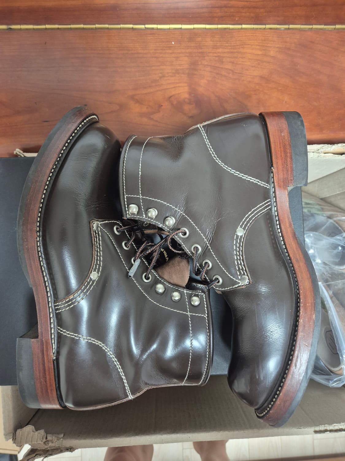 토이즈맥코이 서베이어부츠 브라운 판매합니다. 상품이미지6