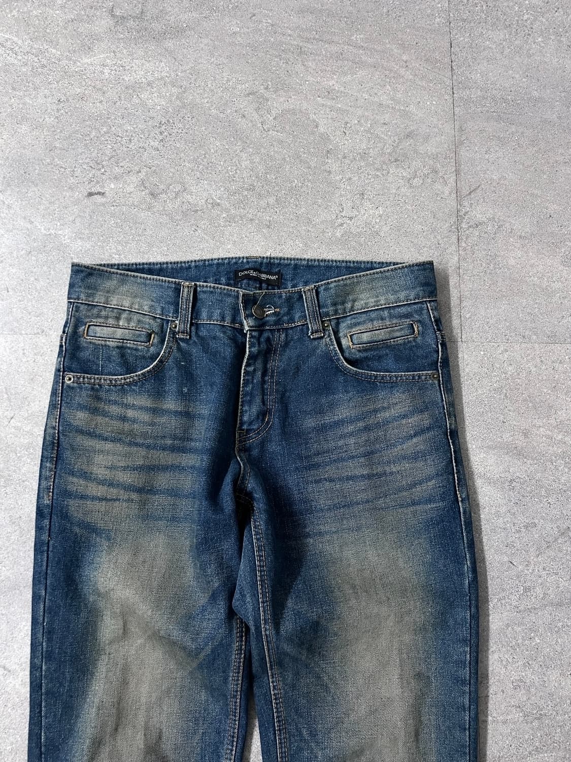 돌체앤가바나 코인 포켓 워싱 데님 팬츠 상품이미지3