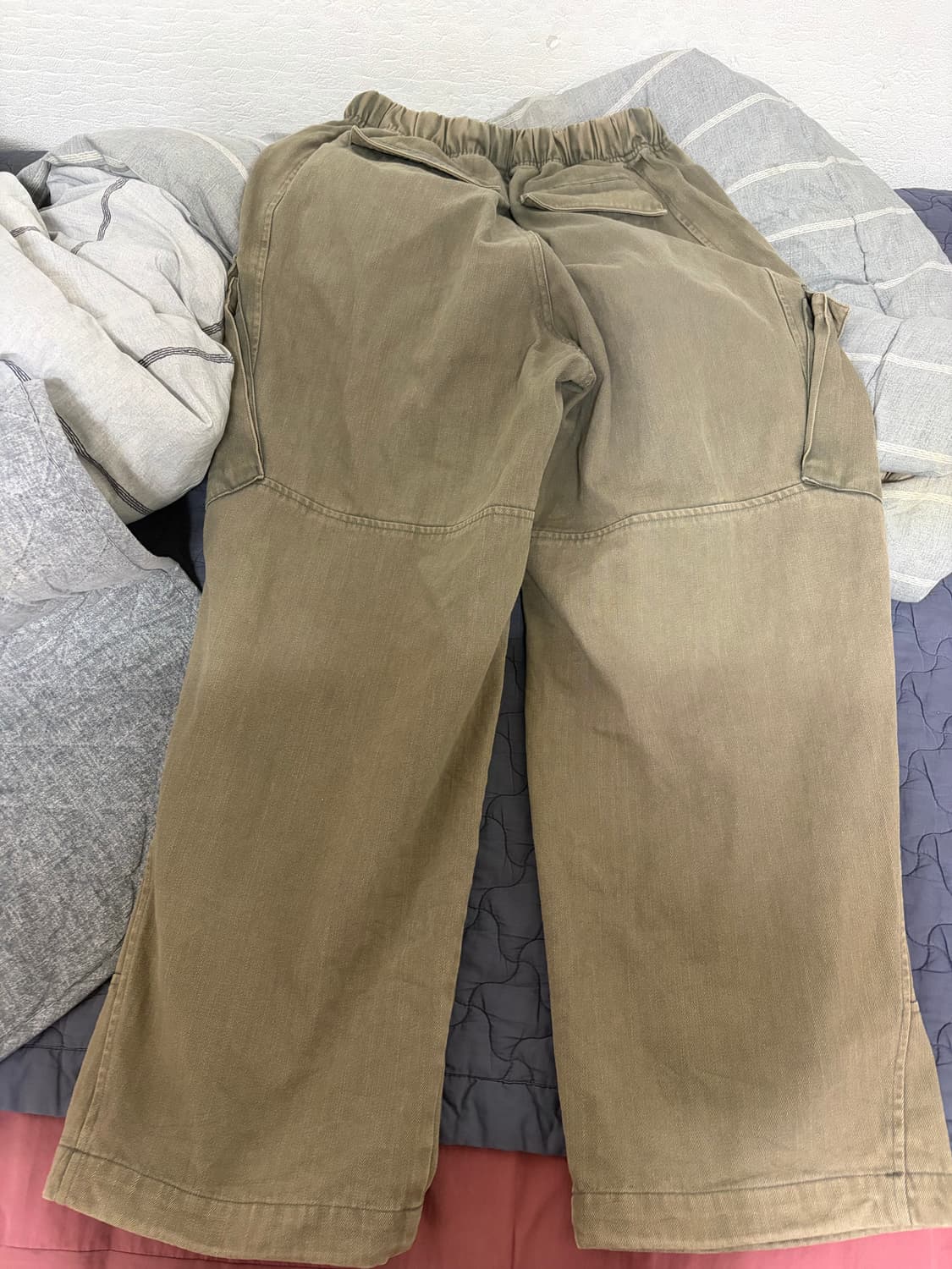 해칭룸 밀팬츠 올리브 2사이즈 개급처 상품이미지3