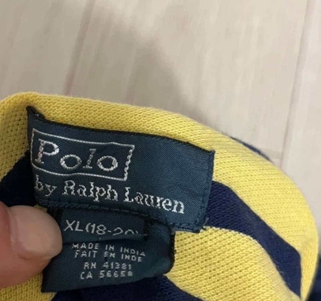 폴로랄프로렌 키즈 스트라이프 후드 상품이미지3