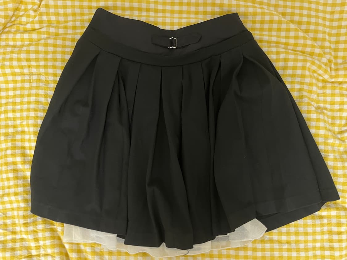 레이어드 플리츠 스커트 상품이미지2