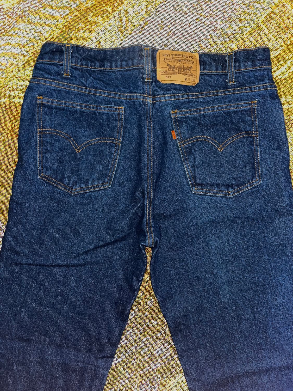 Made in usa 리바이스 517 오렌지탭 36 32 판매 상품이미지5