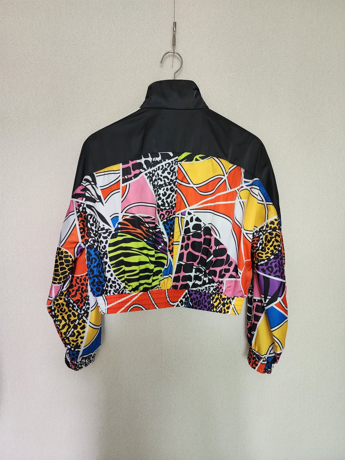 아디다스 크롭 윈드브레이커 Multicolor 여성용 상품이미지2