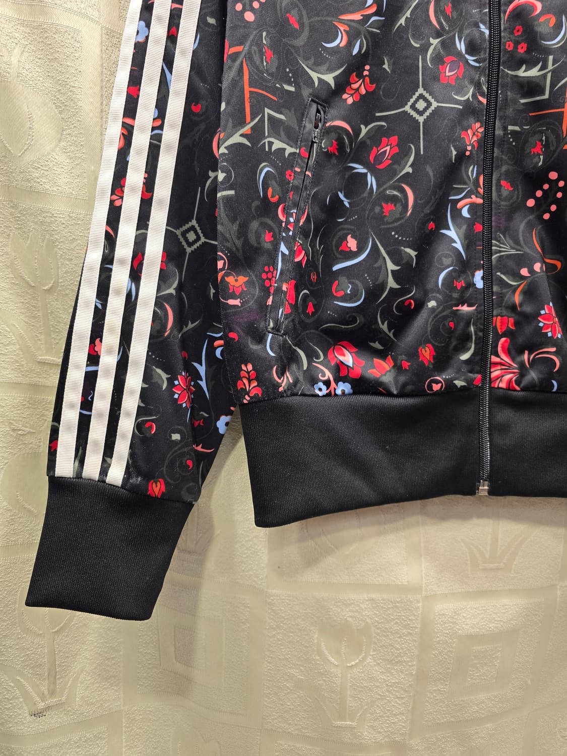 아디다스 불꽃자수 플라워페턴 파이어버드 트레이닝 져지 95~100 상품이미지4