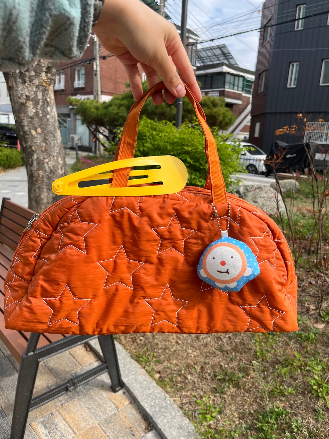 오렌지 별 핸드백 🍊 상품이미지10